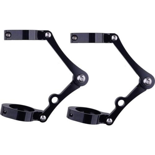 1 Pair Motorcycle Headlight Mount Bracket HeadLamp Holder Accessories Fit For 39mm 41mm Fork Tube