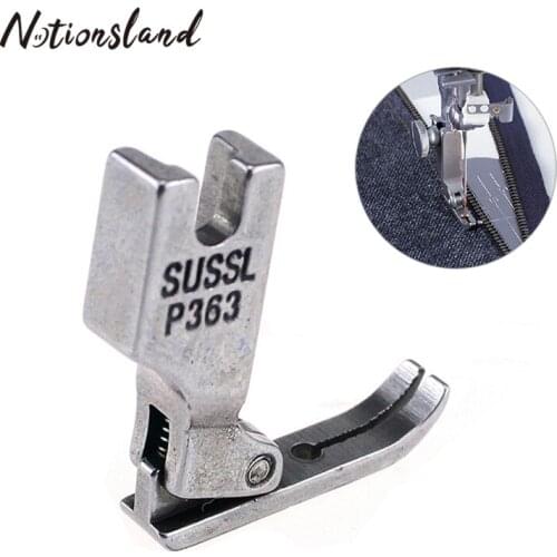 1pc Zipper Foot 0.3 Sewing Machine Presser Feet Flatcar P363 for Industrial Sewing Machine Part Presser Foot