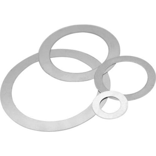 10Pcs M6 M8 M9 M10 OD 12mm-16mm 304 Stainless Steel thin Flat Washers Gasket Support washer Thickness 0.1mm-0.5mm