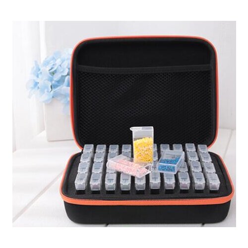 2020top popular 20/40/80 boxs diamond painting box Diamond Embroidery Accessories diamond mosaic Carry Case Storage Box Hand Bag
