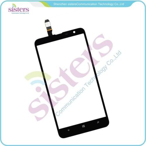 5PCS/lot Wholesale High Qualit Touch Screen Digitizer For Nokia Lumia 1320 N1320 Free Shipping