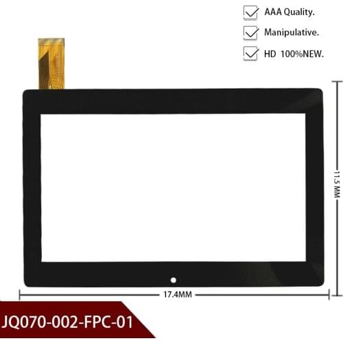 A+ 100% 7" inch original for JQ070-002-FPC-01 touch panel glass screen digitizer Free shipping