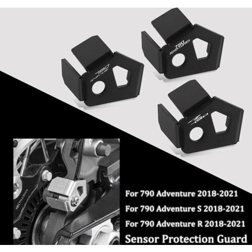 For 790 Adventure 790 ADV S/R ADVENTURE S R 2018 2019 2020 2021 Motorcycle Accessories Sensor Guard Rear ABS-Sensor Protection