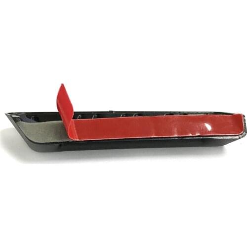 Car Sticker For AMG Logo Sticker Front Bumper Grille Trim Strips Cover for Mercedes Benz GLC W205 W202 W211 CLK S500 E320 W245