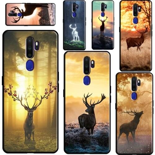 Deer Hunting Camo For OPPO A52 A72 A91 A5 A9 A31 A53 2020 Reno2 Z Find X2 X3 Pro A3S A5S A1K A15 A93 Case