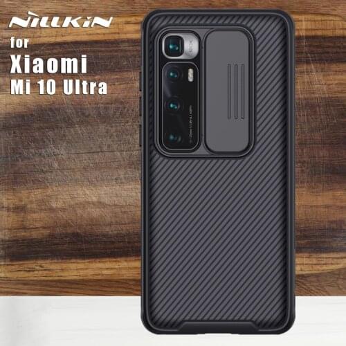 Nillkin For Xiaomi Mi 10 Ultra case Camera Protection Camshield Phone Case Lens Protective Back Cover For Xioami Mi 10 Ultra