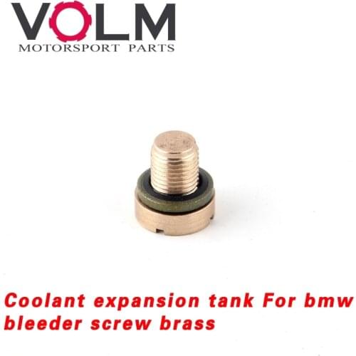 Coolant Expansion Tank Bleeder Screw Brass Most Models for BMW E36 E39 E46 etc. qt3018