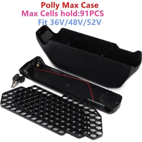 36V 48V 52V Super Capacity polly road bike Battery case electric Bike Battery plastic housing