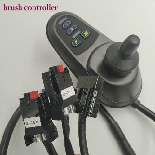 24v50A BRUSH controller+wheelchair control handle/joystick+USB charging port for electric scooter mobility fun vehicle part