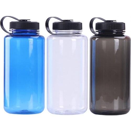1000ml Sports Wide Mouth Large Capacity Water Bottle Drink Cup Portable Mug Outdoor Sports Accessories