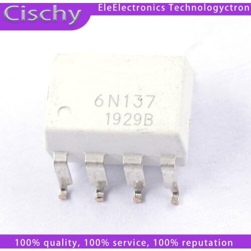 10PCS 6N137 EL6N137 DIP8 DIP DIP-8