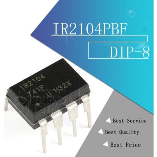 5PCS IR2104PBF DIP8 IR2104 DIP DIP-8 new and original IC