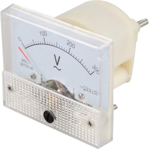 85L1 AC 0-300V Analogue Needle Panel Meter Voltmeter