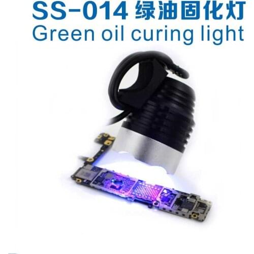 Free shipping Portable Mobile Phone Repair Green Oil Curing Light uv adhesive curing anti-counterfeiting fluorescent agent