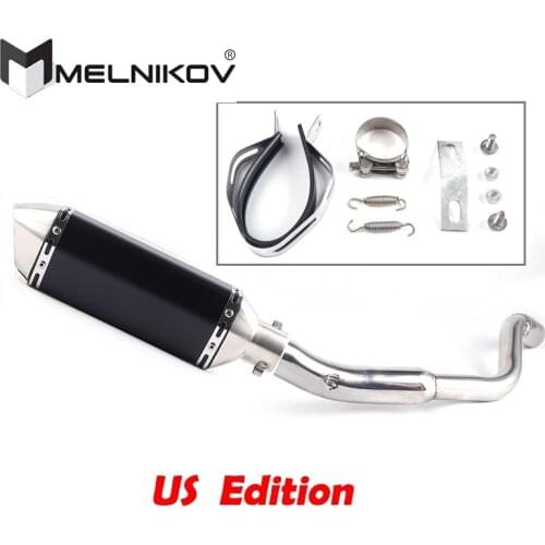 CB 600 For Honda CB600 CB600F Hornet 600 Exhaus Slip On Motorcycle Exhaust Muffler Escape Pipe Middle Link Pipe