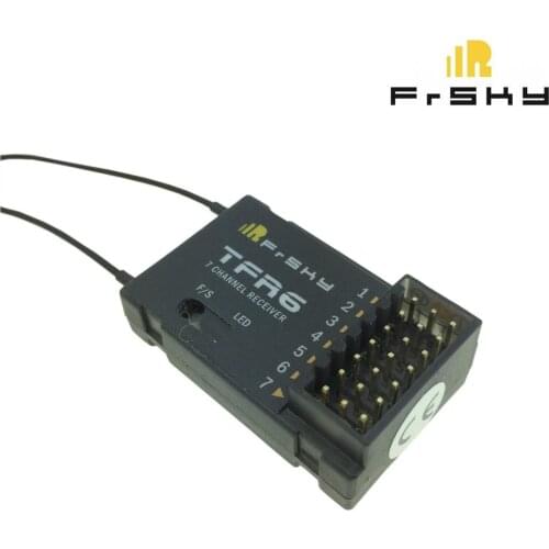 Feiying FrSky TFR6 2.4Ghz 7Channel Receiver Futaba FASST compatible