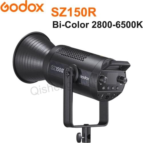 Godox SZ150R 150W RGB Video Light Bi-Color 2800-6500K for Photography Studio Live Youtube Video Photo Fill Light VS Amaran