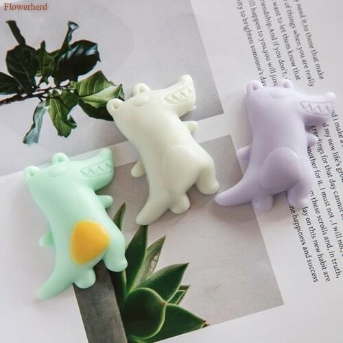 Cute Cartoon Monster 3d Silicone Mold Fondant Cake Mold Handmade Soap Silicone Mold Chocolate Biscuit Mould Cake Decors