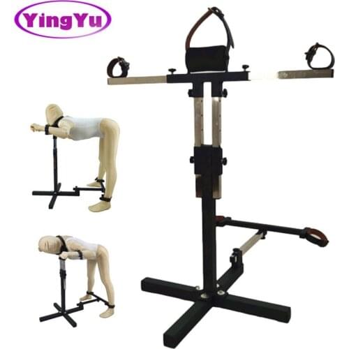 Adult Games Bdsm Bondage Frame Sex Slave Collar Handcuffs Set Restraint Training Sex Tools for Couple Sex Position Bdsm Frame