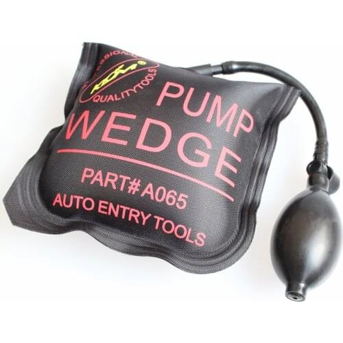Locksmith Supplies PUMP WEDGE LOCKSMITH TOOLS Auto Air Wedge Airbag Lock Pick Set Open Car Door Lock Black Medium Size for XC90