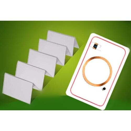 10pcs Dual Chip RFID Proximity Smart Access Cards EM4100 F08 1K for 125KHz 13.56MHz Key Card