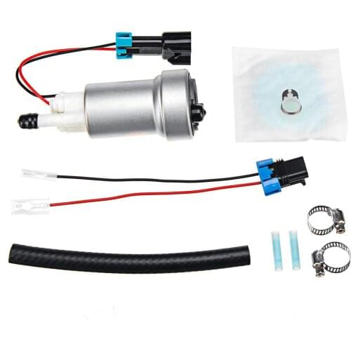450LPH Fuel Pump High Performance & Install Kit F90000274 F9000267 F9000262 GSS341 GSS342 For Walbro E85 Racing