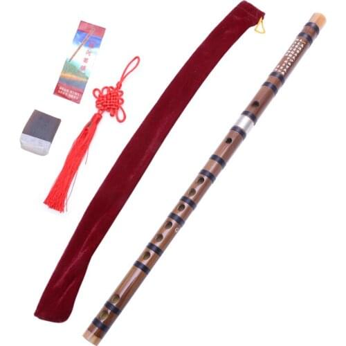 Traditional Handmade Chinese Musical Instrument Bamboo Pluggable Flute/Dizi In G