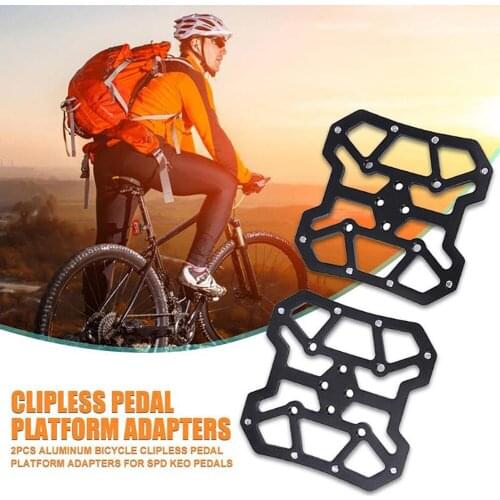2pcs Bicycle Pedals Mountain Road Mtb Accessories Cycling Equipment Replacement Tools Clipless Pedal Bike Supplies Mtb Pedals