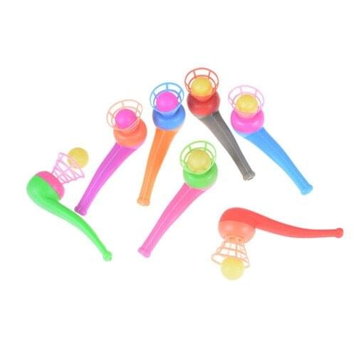 Fun Plastic Pipe Balls Sports Entertainment Toys Balance Training Learning Educational Toy For Children Blowing Outdoor