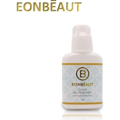1Bottle EONBEAUT Eyelash Extensions Tool Remover Eyelash Glue Gel Remover Professional White 15ml For Lash Remover Makeup Tools
