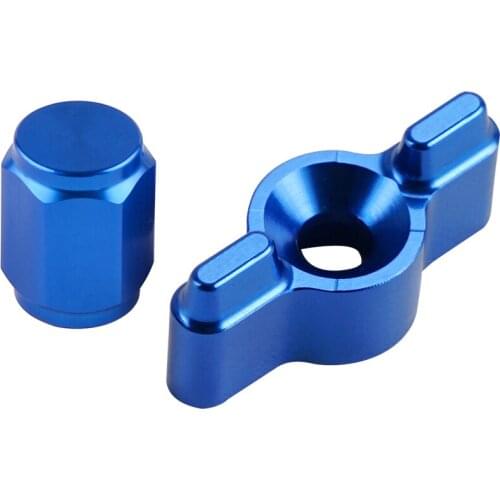 Shock Absorber Fork Knob Adjuster Bolt&Valve Cap For Husqvarna 250-450 TC TX FC FX P XACT-USD air fork 2020 For KTM TC TX FC FX