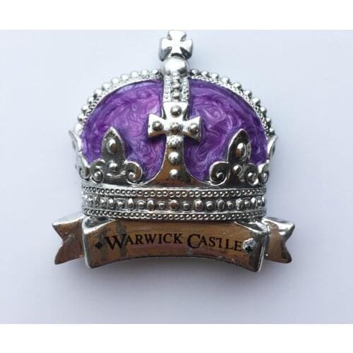 BABELEMI 1pcs High Quality British Warwick Castle Tourist Souvenirs Fridge Magnets 3D Decorative Refrigerator Magnets Gifts
