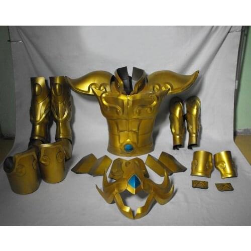 Customize Saint Seiya Leo Aiolia Cosplay Costume Armor