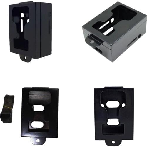 Strong Metal Game Trail Camera Security Box Anti-thef Lock Case Cover Protection Metal Case Hunting Cameras Accessories