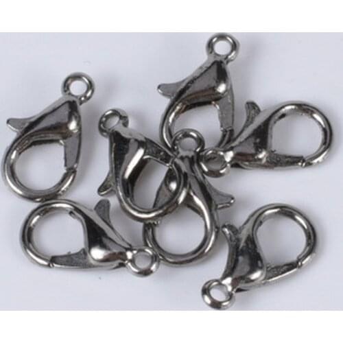 50PCS Jewelry Making Hook Stainless Steel Clasp Hooks for Necklace&Bracelet Chain DIY Jewelry Making Supplies Jewelry Findings