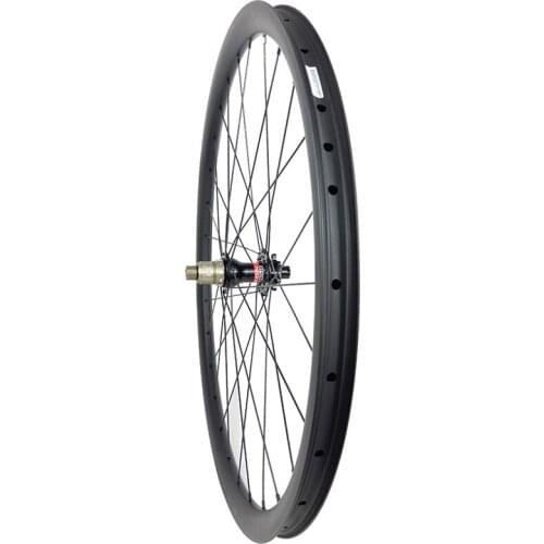 LIENGU 29er 30mm MTB Boost Wheel 25mm Inner Width Tubeless Hookless Carbon Rim Novatec D792SB-B12 792 Hub 148mm