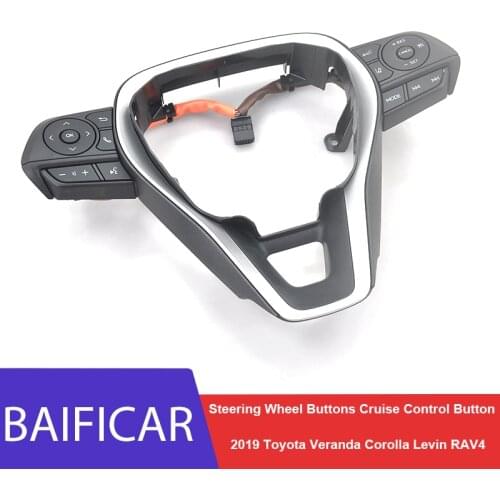 Baificar Brand New Multifunction Steering Wheel Buttons Cruise Control Button For 2019 Toyota Veranda Corolla Levin RAV4