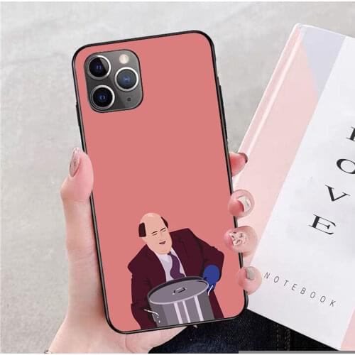 Kevin Malone, the office soft TPU border phone case for iphone 11PRO MAX 11 X XS XR XSMAX 6 plus 7 7plus 8 8plus cover