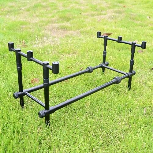 Carp Fishing Rod Support for 3 Fishing Rods Buzz Bar Rod Holder RP140