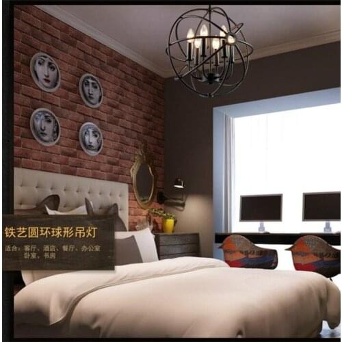 Retro industries round metal chandeliers creative coffee clubs chandeliers lofts global chandeliers GY290
