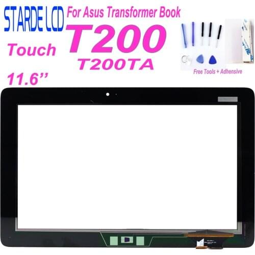 STARDE Replacement Touch For Asus Transformer Book T200TA T200 Touch Screen Digitizer Panel Glass Sensor 11.6 Black "