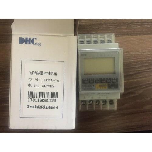 DHC time controller DHC8A-1a timer normally open contact output 25A vertical rail
