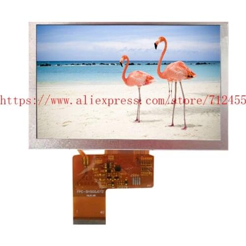 5inch 40PIN JST-50005-V01 F50024-C01 Lcd Screen Models For Navigator MP5 LCD screen