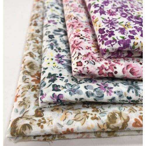 Free Shipping Size 1*1.5m Cotton Fabric Printed Cloth Sewing Quilting Fabrics For Patchwork Needlework DIY Handmade Accessories