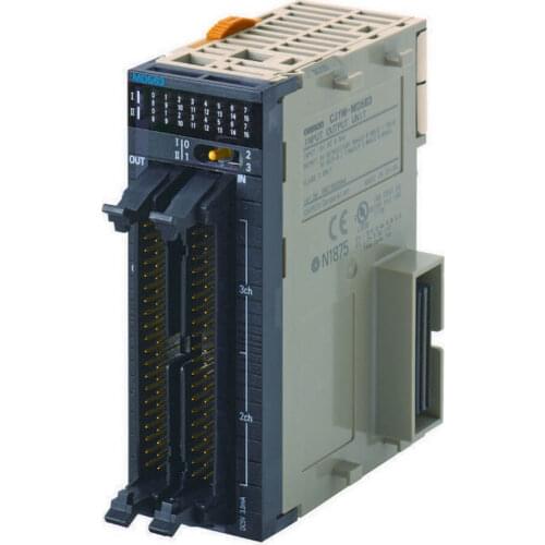 CJ1W-MD563 Digital I/O unit, 32 x 5 VDC TTL inputs, 32 x 5 VDC TTL outputs, 2 x MIL40 connectors(not included)