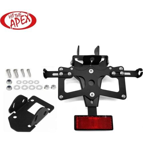 Motorcycle CNC Rear License Plate Holder Bracket Fender Eliminator Fit For Kawasaki Z1000 2010-2011-2012-2013-2014-2015-2016