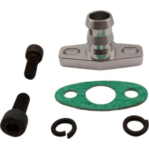 Flange Adapter Oil Turbo Oil Return/Exhaust For Turbos Garrett GT25R GT28R GT30R GT35R