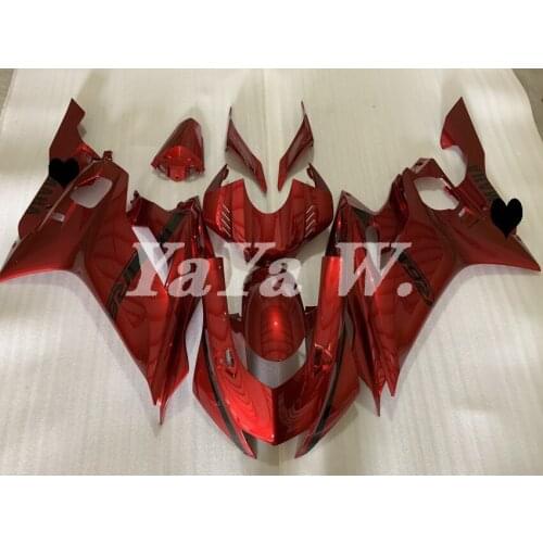 Injection New ABS Full fairings kit Fit For YAMAHA YZF R6 2017 2018 2019 2020 Whole Fairings red red green white n