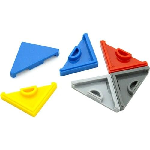 45° Cut 2 x 2 Triangular Tile Bricks DIY Building Blocks Special Tile MOC Parts 35787 Assembles Particles Creator Toys for Kids