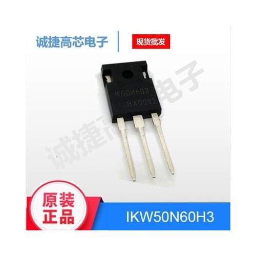 Best Quality 10PCS IKW50N60H3 TO-247 IKW50N60 TO247 K50H603 50A 600V IGBT power tubeNew and original